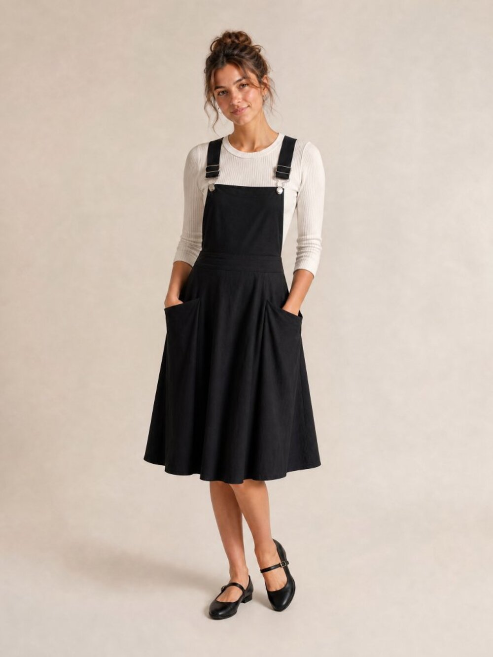 Collectif London Suspender Pinafore Dress NWOT